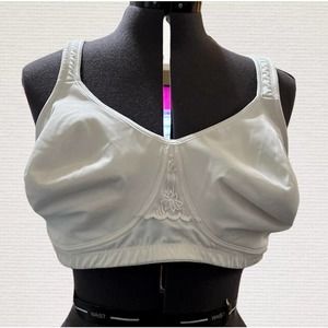 Plus Size White Avenue Body Bra 46D-New
